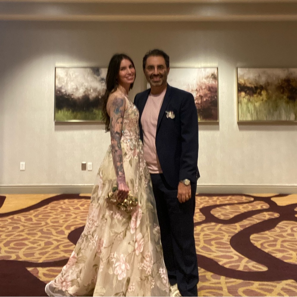 Amelia Couture Flowered Gown 🌸